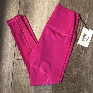Zyia fushia hi- rise 7/8 size 4